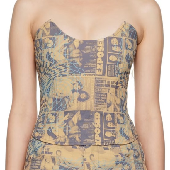 MIAOU Multicolor Leia Tank Top - Small (NWOT) - Picture 1 of 5
